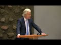 Geert Wilders bij het Vragenuurtje (27 juni 2023)