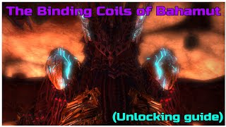 Final fantasy XIV how to unlock the 8 man raid The binding Coils of Bahamut