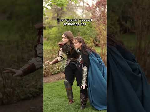 Well, that’s an awkward situation 🤔 Fantasy/knight/princess scenario ⚔️✨
