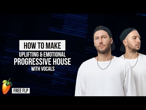 How To Make EMOTIONAL UPLIFTING Progressive House with VOCALS | FREE FLP | FL STUDIO TUTORIAL