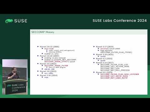 Miroslav Franc: Linux's SECCOMP, its usecases and problems