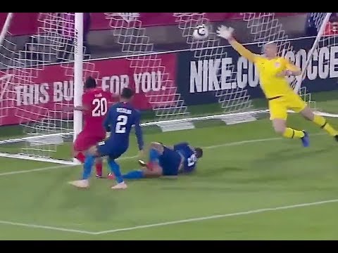 Peru 1 - USA 1 - Gol de Edison Flores - Narracion en ingles (16-10-18)