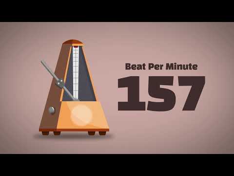 157 BPM Metronome [1Hour]