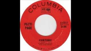 Patti Page - Custody