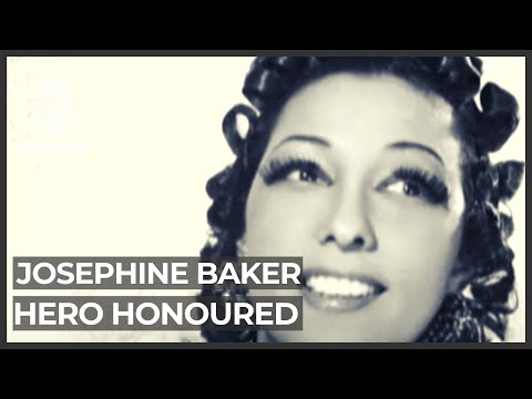 Josephine Baker ceremony: French resistance hero,  jazz artiste honoured