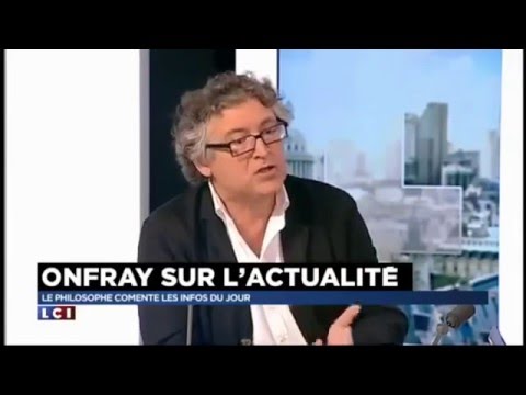 Michel Onfray balance tout en direct sur LCI