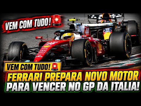 🚨 FERRARI ACELERA DESENVOLVIMENTO DE MOTOR EM MARANELLO PARA BATER A MERCEDES!