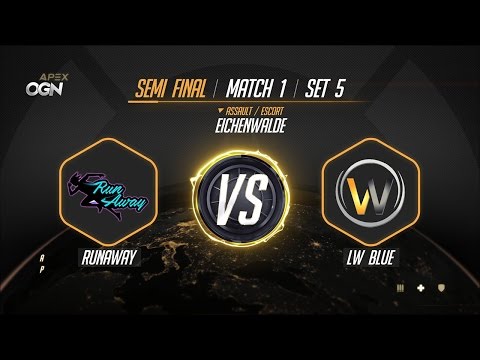 OGN Apex Semi Finals RUNAWAY VS LW BLUE Map 5