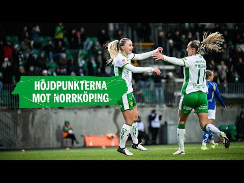 Youtube: HÖJDPUNKTER | Hammarby 2-0 Norrköping | Femte raka segern! ????