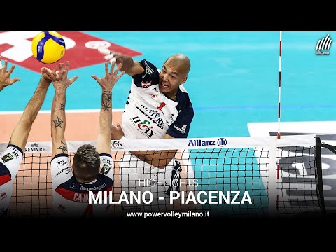 Superlega, highlights Milano - Piacenza