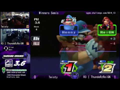 SG at GU 14.13 WSF - Twisty (Wario) vs. R3 | ThundeRzReiGN (Donkey Kong)