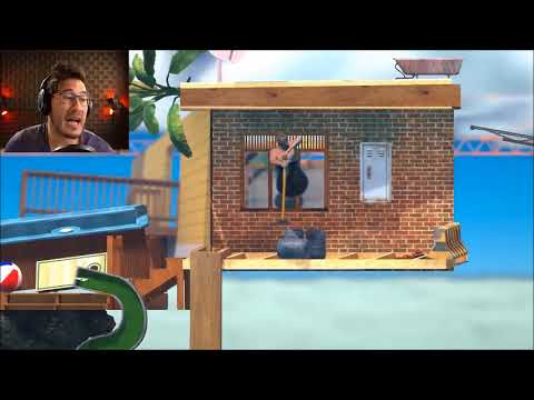 Markiplier's Getting Over It Playthrough Sped Up