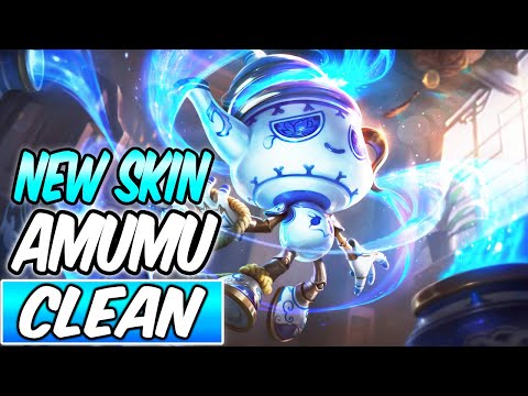 PORCELAIN AMUMU - NEW AMAZING SKIN JUNGLE GAMEPLAY | Build & Runes S12 | League of Legends