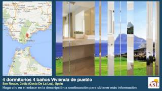 preview picture of video '4 dormitorios 4 baños Vivienda de pueblo se Vende en San Roque, Cadiz (Costa De La Luz), Spain'