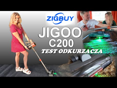 TANI odkurzacz pionowy JIGOO - ZigBuy.pl budżetowy Dyson #zigbuy #odkurzacz #test #robot