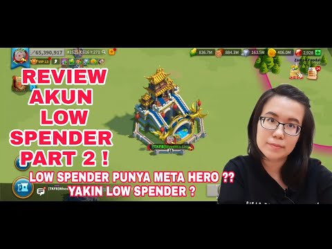 REVIEW AKUN KING KINGDOM 1625 PART - 2 | AKUN LOW SPENDER PUNYA T5 DAN META ATTILA TAKEDA ROK INDO