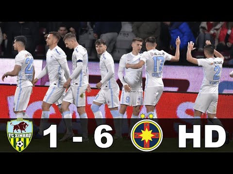 Zimbru Chișinău VS FCSB 1-6 | REZUMAT HD | MECI AMICAL