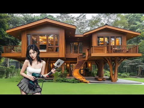 Man renovated an old house he bought 40 years ago for $5,000，Renovate the kitchen in 20 days!