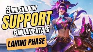 3 MUST KNOW FUNDAMENTALS FOR SUPPORT