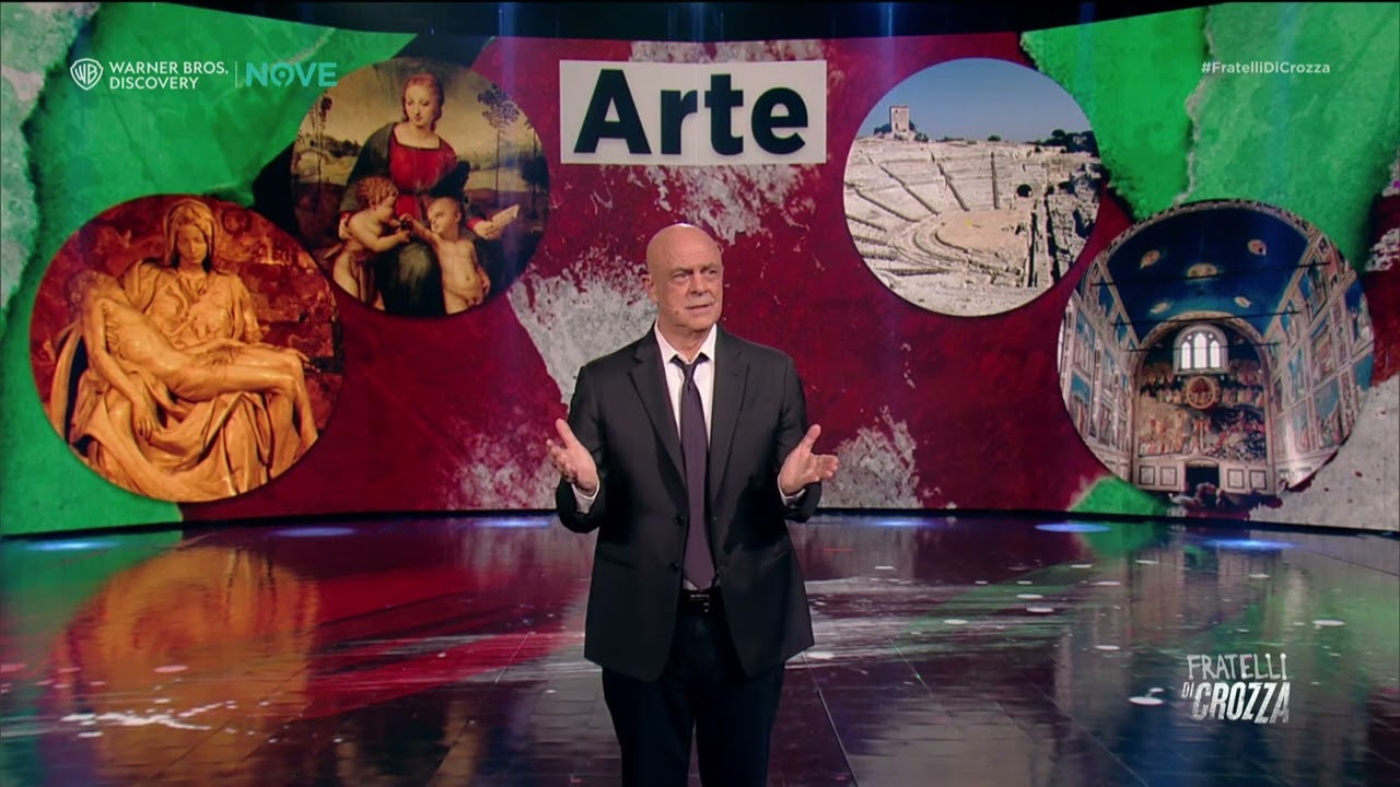 Crozza "Le 5 A il nostro orgoglio, ma a occuparsi del Made in Italy c'è la sesta A... di Adolfo!"