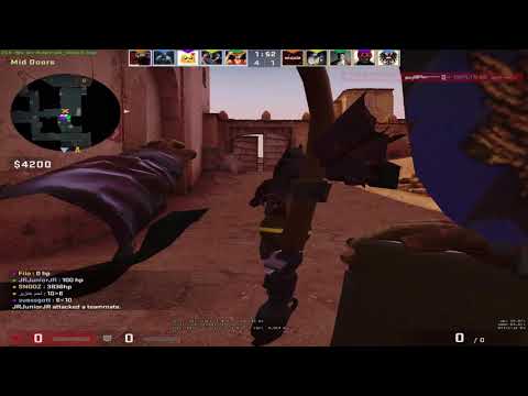 How to cross mid doors on dust 2