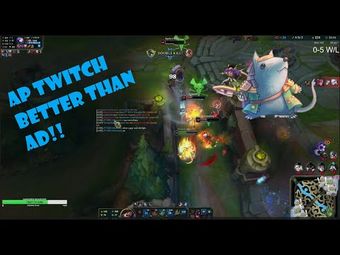 RATIRL proves AP twitch better than AD twich s12...