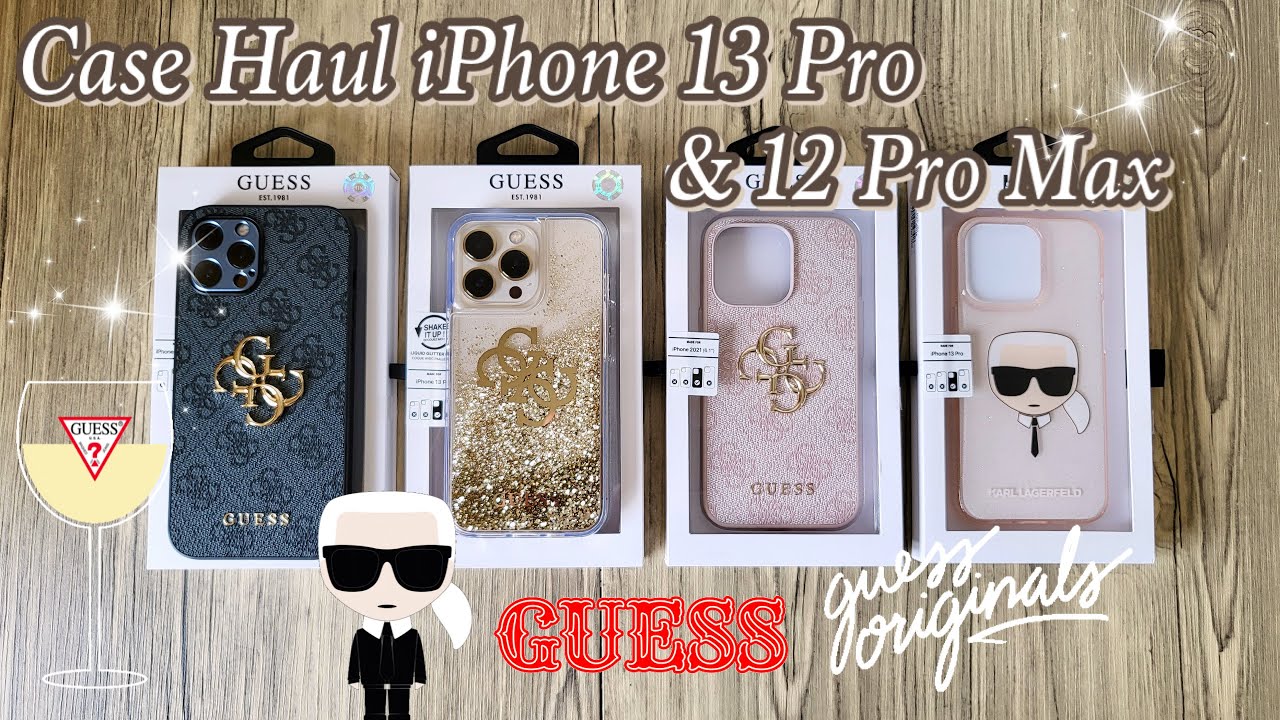 Case Haul iPhone 13 Pro & 12 Pro Max | Guess & Karl Lagerfeld Phone Case Review & Try On | Indonesia