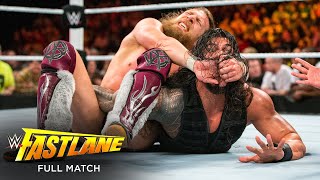 FULL MATCH - Roman Reigns vs. Daniel Bryan: WWE Fastlane 2015 video