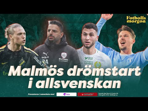 Malmö FF:s drömstart & AIK:s nya plattfall | Poya Asbaghi om ligatiteln & framtiden | Robins lista