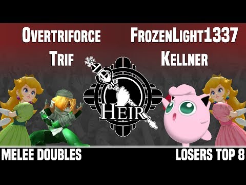 Heir 4 - vL | Overtriforce & vL | Trif vs FrozenLight1337 & Kellner - MELEE DOUBLES - LOSERS TOP 8