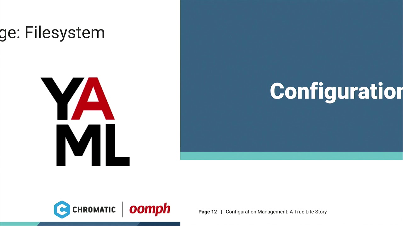 DrupalCon Seattle 2019: Configuration Management: A True Life Story
