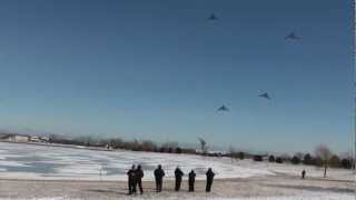 preview picture of video 'The Chicago Fire Kite Team performing at the Pleasant Prairie RecPlex'