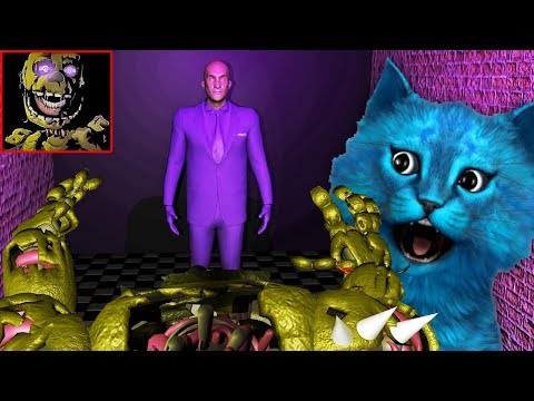 ИГРАЮ ЗА АНИМАТРОНИКА СПРИНГТРАП ПРОТИВ ФРЕДДИ СМЕРТЕЛЬНАЯ БИТВА / FNAF 3D / КОТЁНОК ЛАЙК