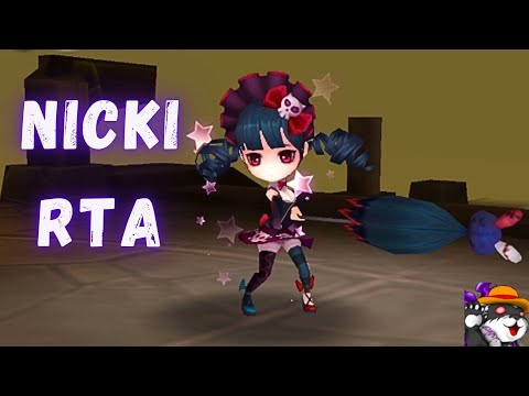 The Power Of Nicki (Dark Occult Girl) In RTA  Summoners War