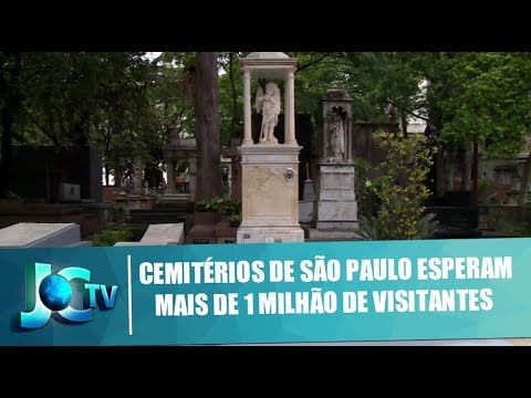 Cemitérios de São Paulo aguardam mais de 1 milhão de vistantes - Jornal da Vida 01/11/2018