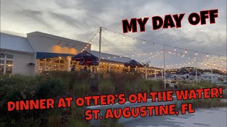 Dining at Otter’s on the Water - St. Augustine, Florida!