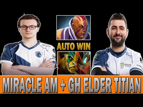 Miracle Antimage + Gh Elder Titan Smurfing Party Domination Best duo 7.23 Dota 2 Gameplay