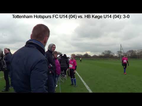 Tottenham Hotspurs FC U14 (04) vs. HB Køge U14 (04): 3-0
