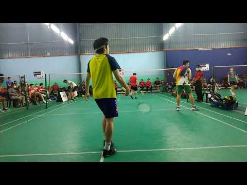 Badminton Men's Double SemiPro HOO Tournament - Ng Eng Cheong / S Wei Han Vs Ashraf Daniel / Firdaus