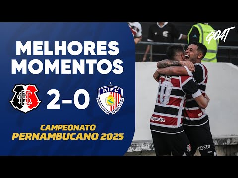 SANTA CRUZ VENCE AFOGADOS E EMPLACA SEGUNDA VITÓRIA SEGUIDA NO PERNAMBUCANO! | MELHORES MOMENTOS