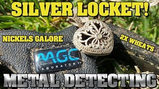 Metal Detecting: Silver Jewelry Tons of Nickels! Magic 9x13 and Teknetics G2+