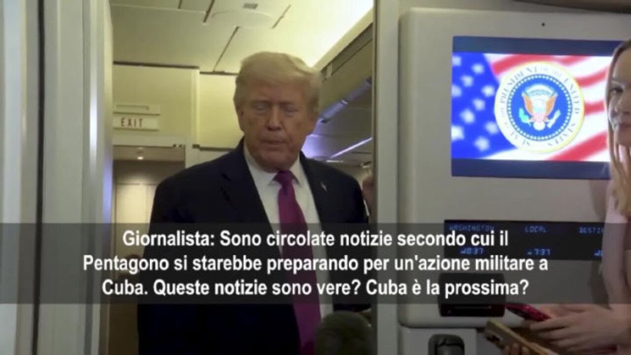 Trump: Cuba è la prossima? Dipende dalla definizione di 'azione militare'