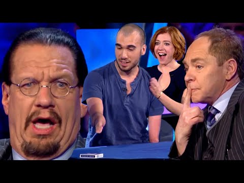 Penn and Teller: Fool Us | Mahdi Gilbert Performs Sleight of Hand without Hands