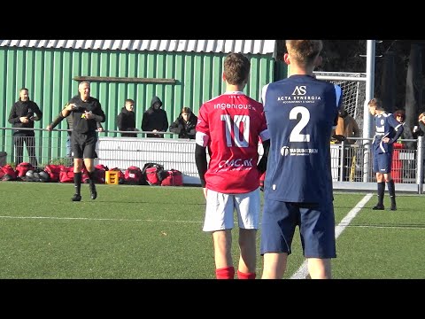 Voor aanvang Sparta Nijkerk JO17 -1 -  vv DOVO JO17-1.