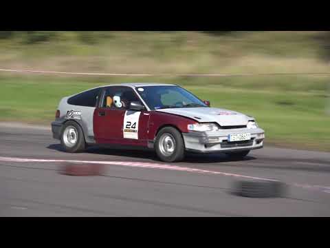 Woś Wojtek / Wójcikowski Rafał - Honda CRX - XVIII Rajd Mielecki Targum 30-09-2018