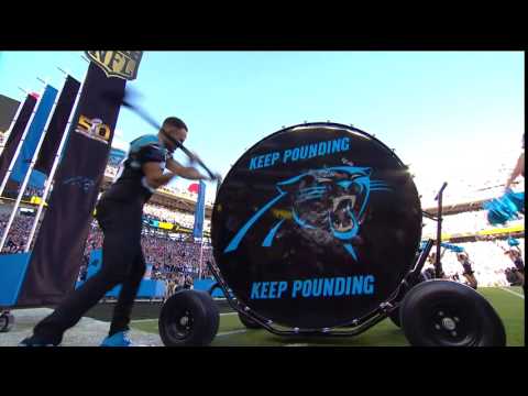 Steph Curry Pounds The Drum For The Panthers! | Panthers vs. Broncos | NFL