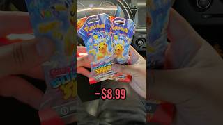 Found some Surging Sparks at Walmart and it did not disappoint!⚡️ #pokemon #pokemontcg #pokemoncards