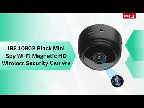 Buy IBS 1080P Black Mini Spy Wi-Fi Magnetic HD Wireless Security Camera  with Motion Security, IBSMC02 Online At Price ₹1239