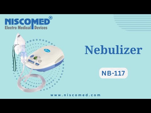 Niscomed portable nebulizer spiritus nb 117, for nebulizatio...
