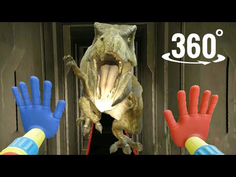 360° VR T.rex Dinosaur replaced Huggy Wuggy in Poppy Playtime
